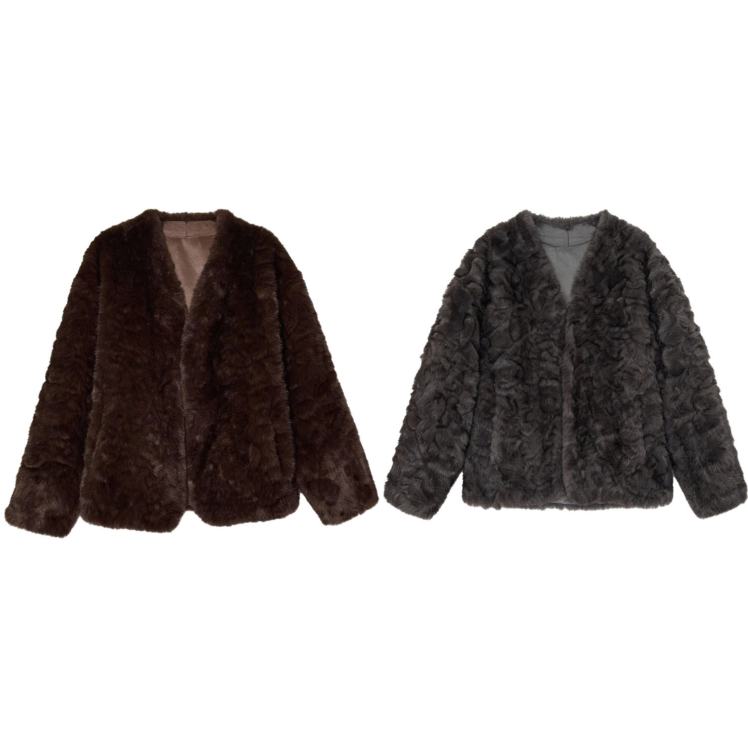 【戛纳天后-极寒系列】冬季设计师美拉德小湖羊皮毛外套环保毛毛,淘宝优惠券,粉丝福利购,淘宝优惠卷