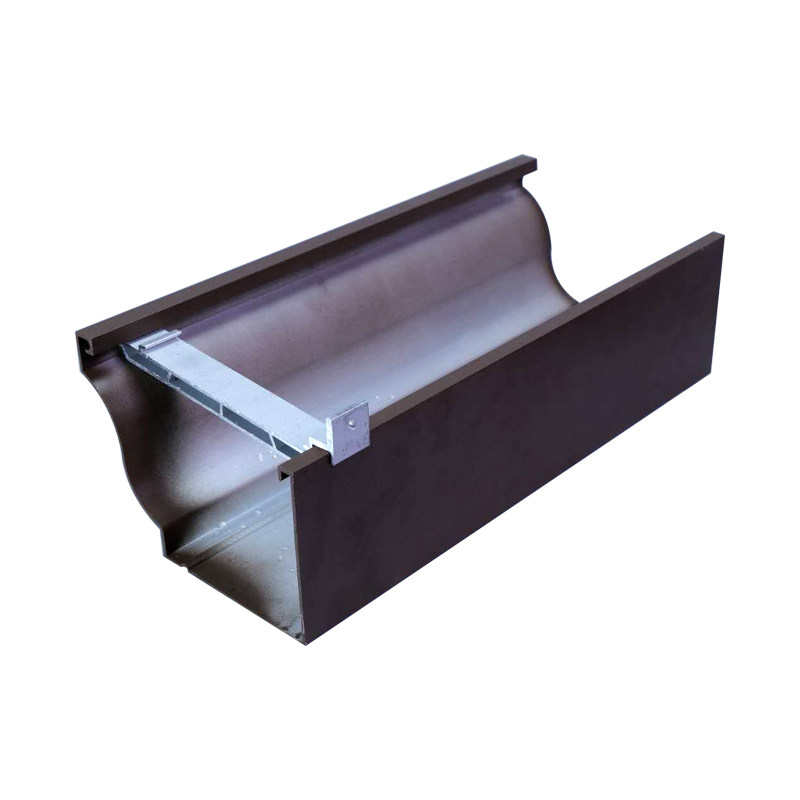铝合金天沟屋檐雨水槽别墅阳光房彩钢瓦房顶雨棚房檐滴落排接水槽