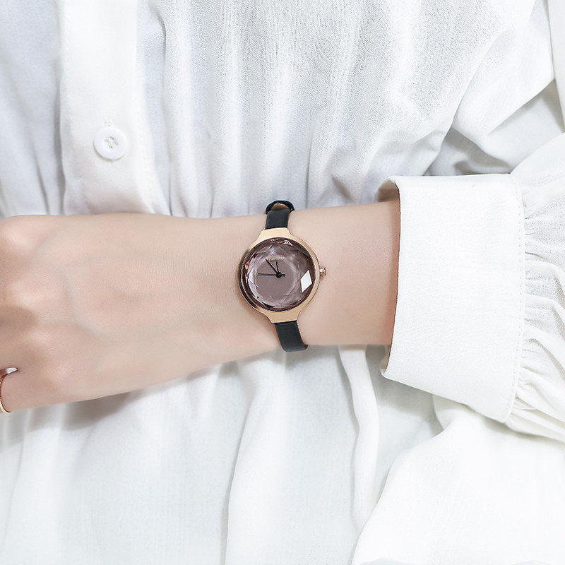 法国小众女学生韩版简约气质款女表 kimio金米欧老林国产腕表