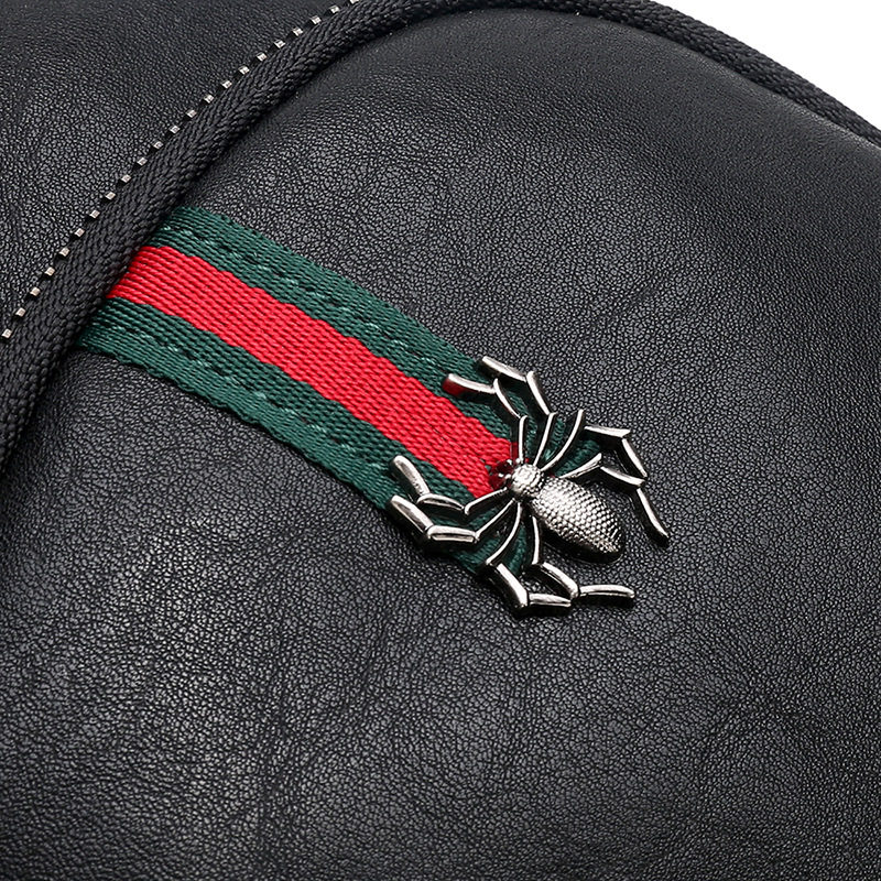 胸包潮牌运动休闲男士小背包单肩包 龙帛男士包袋