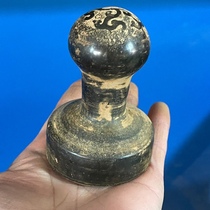 Pick and drain Qianlong Xiu jade ancient playing jade jade jade jade jade antique high ancient jade old goods old goods old goods seal collection of old stock