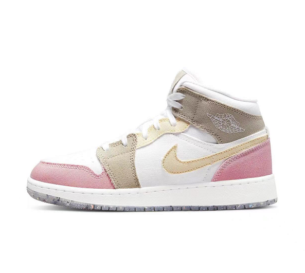 Air Jordan 1 Low AJ1女款白粽复古休闲篮球鞋 DJ0341-DJ0338-100-图3