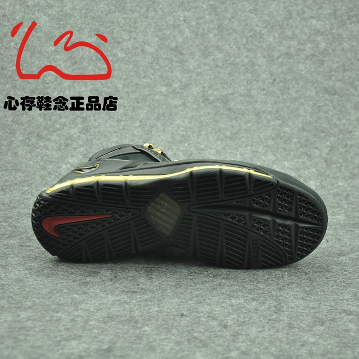 Nike Zoom Lebron III 詹姆斯3代 LBJ3 黑金篮球鞋 AO2434-001 - 图2