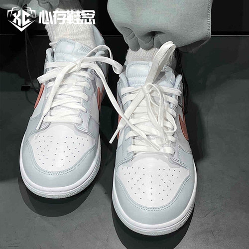 Nike Dunk Low Retro 耐克 低帮板鞋男女同款白红色 HF0730-160 - 图1