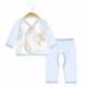 Newborn baby split set boneless 0-3 months old male and female baby air-conditioned monk suit summer thin 1