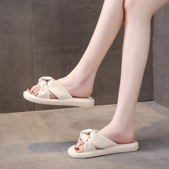 Zapatillas de maternidad con ganas de pisar mierda, ropa exterior de verano para mujer, antideslizante, no cansada, estilo hada, dulces sandalias semideslizantes, suelas súper suaves