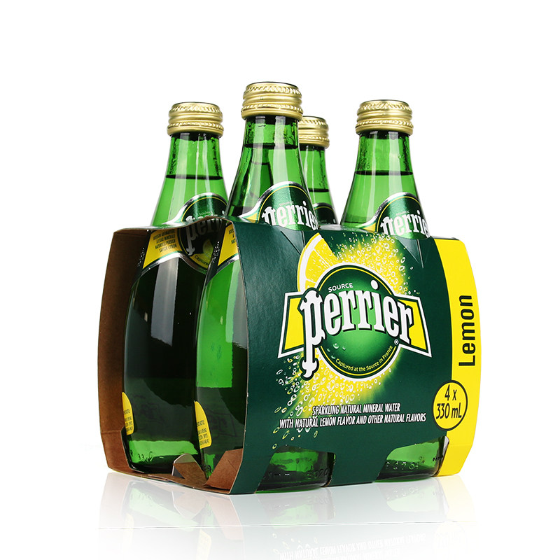 法国进口巴黎水原味330ml*24瓶整箱气泡水柠檬味含气天然矿泉水,淘宝优惠券,粉丝福利购,淘宝优惠卷