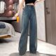 Jeans ພາກຮຽນ spring ໃຫມ່ຂອງແມ່ຍິງແລະດູໃບໄມ້ລົ່ນບວກຂະຫນາດ