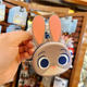 Shanghai Disney Judy Mirror Keychain Coin Wallet