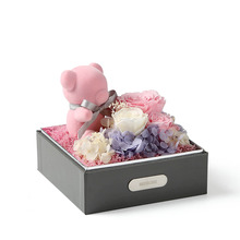 seerose永生花苔藓玫瑰，支持写贺卡和指定日期发货，送女朋友生日情人节