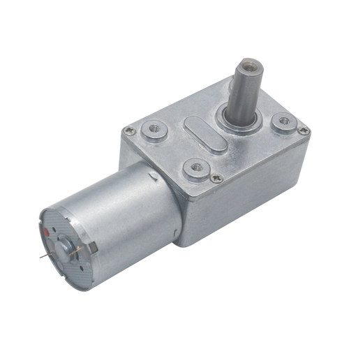 8MM空心轴马达JGY-370涡轮蜗杆减速电机 大扭力自锁电机 12V24V6V - 图3