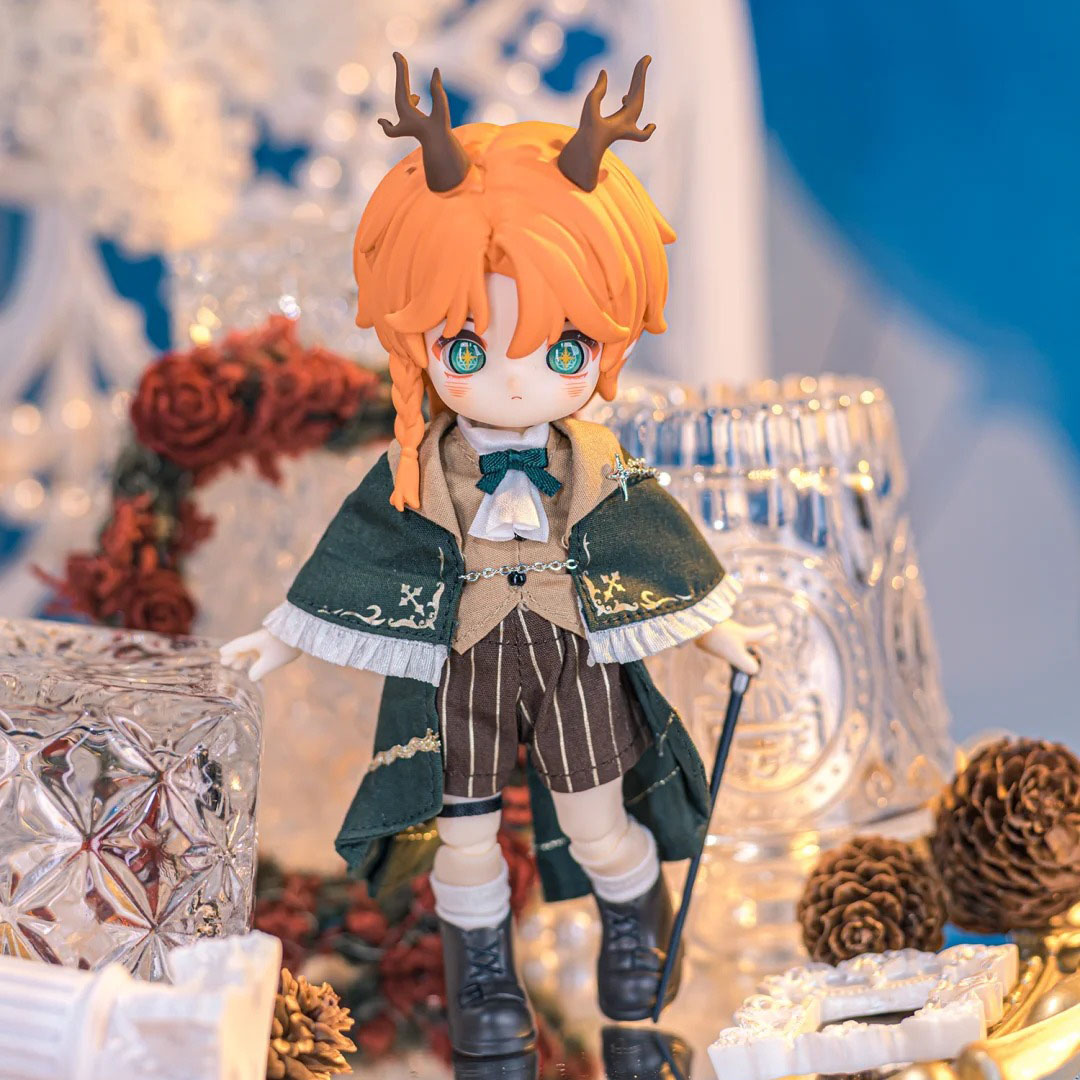 正版Nagi兽仔第五代幻境录系列可动人偶盲盒12分BJD潮玩手办礼物 - 图1
