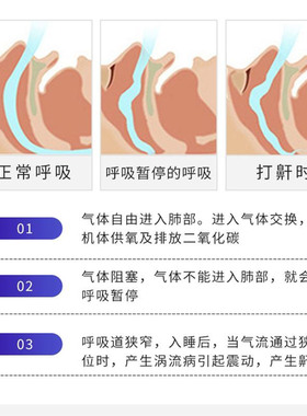 智能打呼噜止鼾器男女士止鼾神器防呼噜消打鼻鼾神器防止打鼾戒指