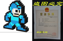 PDP Pixel Pals Capcom Mega Man Collectile Lighting Figure