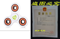 Exgreem NEW 2017 DIRT RESISTANT EDC Tri-Spinner Fidget Toy