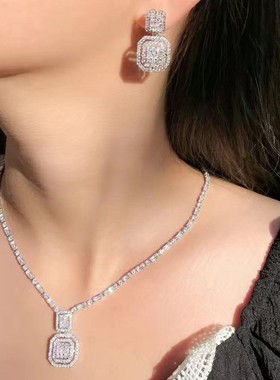 宴会项链雅特锆石奢华其他女锆石