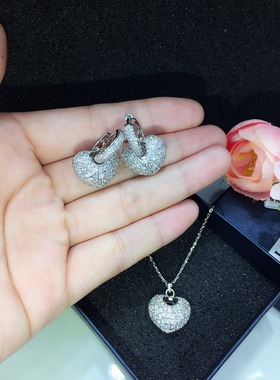 项链耳环新娘婚纱礼服晚宴吊坠