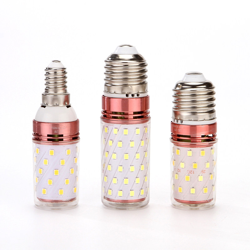 新款超亮节能LED灯泡玉米灯室内照明E27E14螺口三段变光无频闪 - 图3