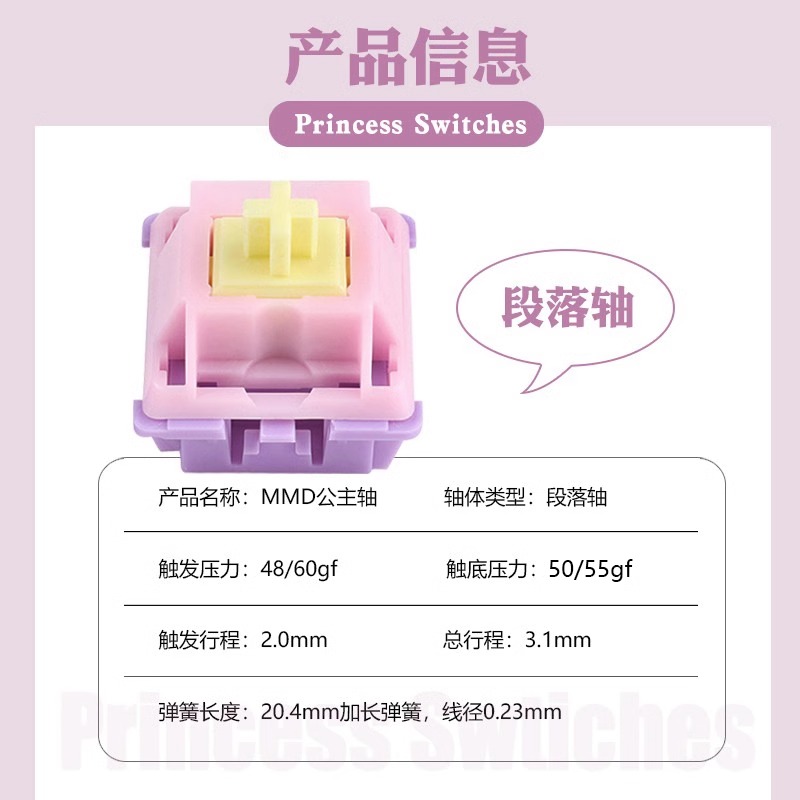 MMD公主轴Princess linear switches 线性轴V2/大段落类HP轴V2 - 图0