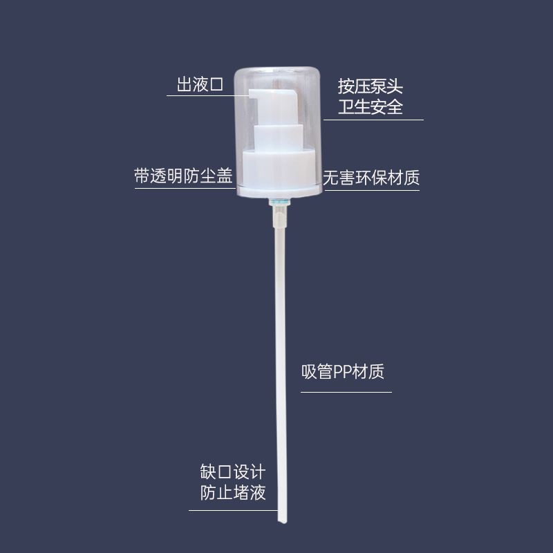 卡诗洗发水250ml真空按压泵头压嘴沐浴露乳液压嘴头护发素鸭嘴头-图0