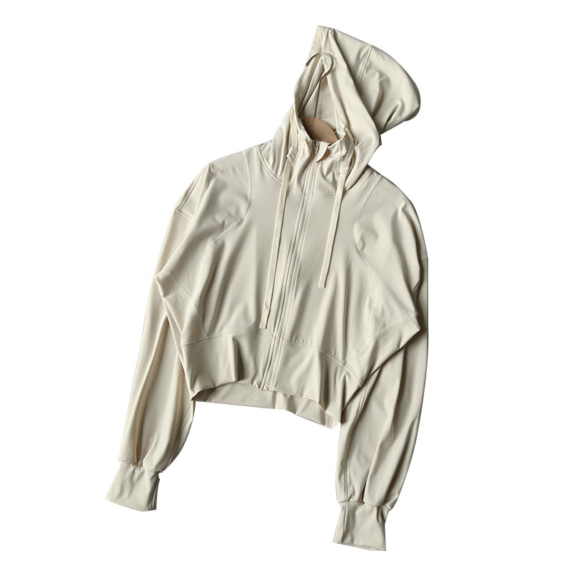 秋冬蝙蝠连帽休闲瑜伽服外套女户外普拉提健身跑步宽松运动健身服,淘宝优惠券,粉丝福利购,淘宝优惠卷