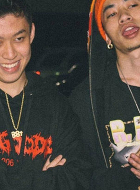 richbrian88up上升男蹦迪项链