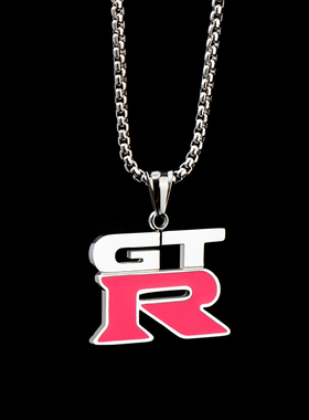 项链朋克风挂饰钛钢吊坠