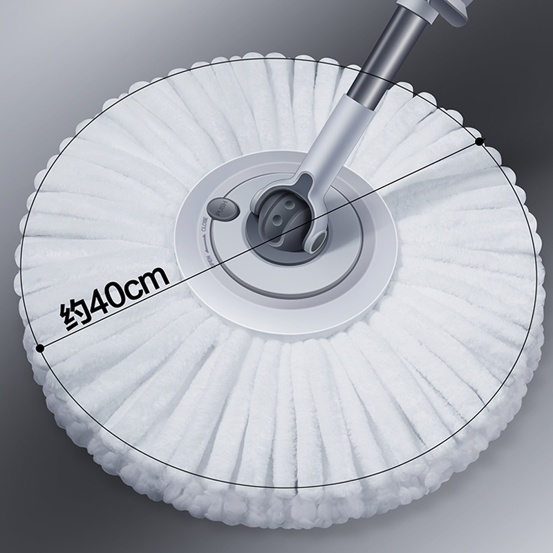 大卫D7旋转拖把专用配件拖布吸水吸尘拖布头替换头配件 - 图2