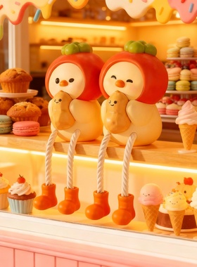 儿童房可爱胡萝卜树脂挂件