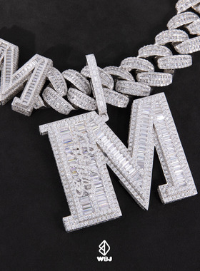 wbj定制珠宝欣赏dzknow满钻项链