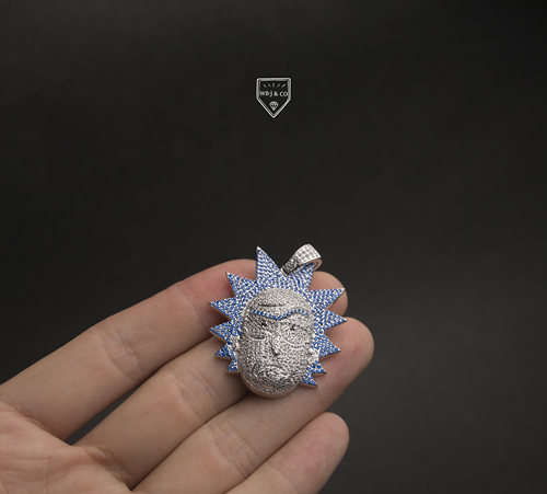 WBJ定制珠宝 rick and morty higher brothers melo 定制 - 图0