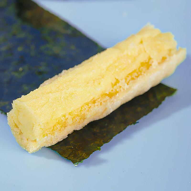 【一箱200根】海苔肉松蛋卷酥夹心蛋卷酥鸡蛋卷饼干休闲食品零食 - 图0