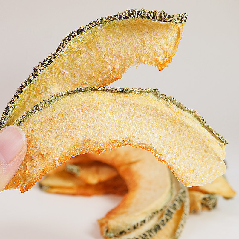 烘干哈密瓜干甜瓜脆蜜瓜水果片水果果干干果果肉烘焙装饰商用零食 - 图2