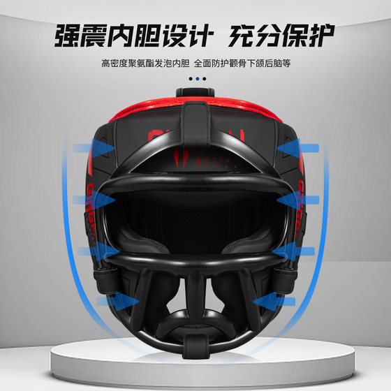 Boxing Helmet Face Mask-5 Year Warranty Coach Recommended