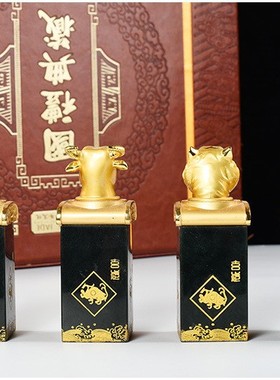 和田玉印章印玺玉玺摆件摆设摆饰