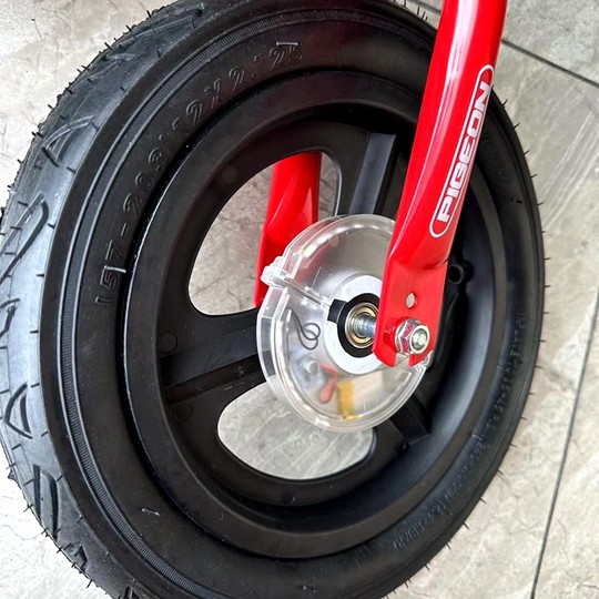 儿童自行车夜骑夜光轮胎轮毂车轮一体轮花鼓感应闪光发光风火轮灯