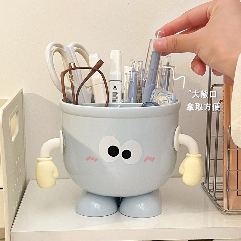 化妆刷收纳筒梳妆台桌面化妆品置物架收纳盒眉笔口红刷子桶笔筒,淘宝优惠券,粉丝福利购,淘宝优惠卷