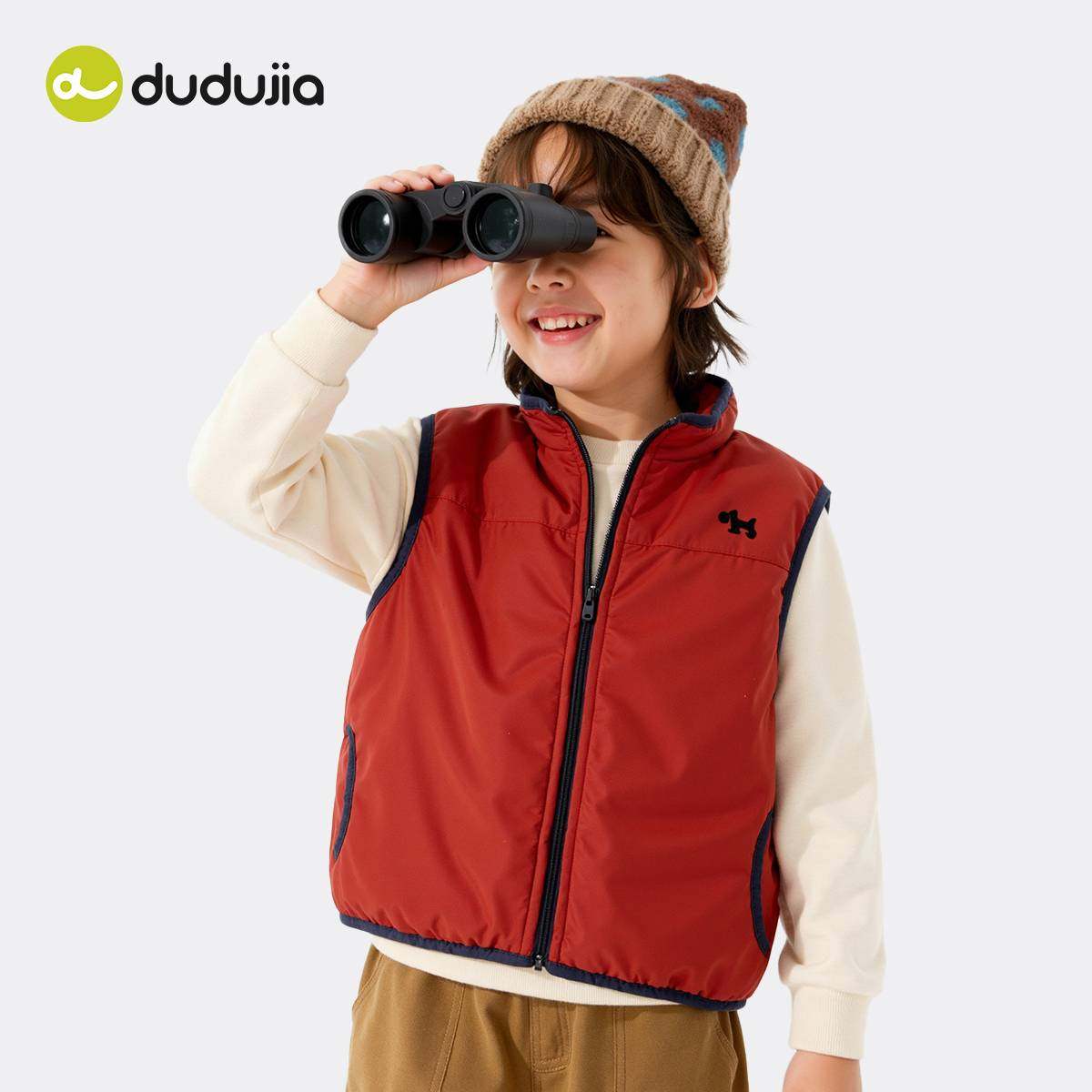 嘟嘟家宝宝唐装马甲秋冬儿童拜年服男童冬装新年装女童背心喜庆潮,淘宝优惠券,粉丝福利购,淘宝优惠卷