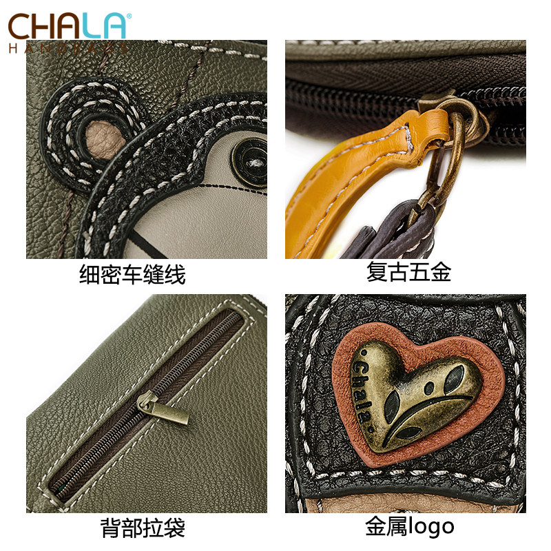 chala短款卡包夏薄款迷你潮零钱包 chala钱包