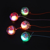Glowing bouncy ball flashing crystal ball with rope jumping ball