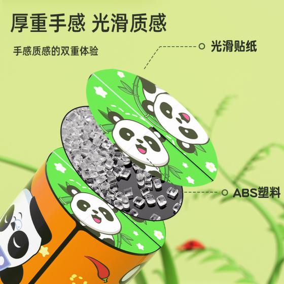 百变无限魔方翻转立体几何折叠3d变形积木熊猫儿童益智玩具小礼物