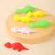 Finger catapult small dinosaur toy wall-sticking fun slingshot