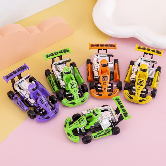 Pull back racing toy kart children graduation gift
