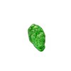 Spicy Green Burmese Natural Grade A Jade Golden Toad Ring Noodles