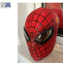 (NM rain and ink source) Upgrade 202312 Superfan Spider-Man 1 headgear Solid silica gel silk print both