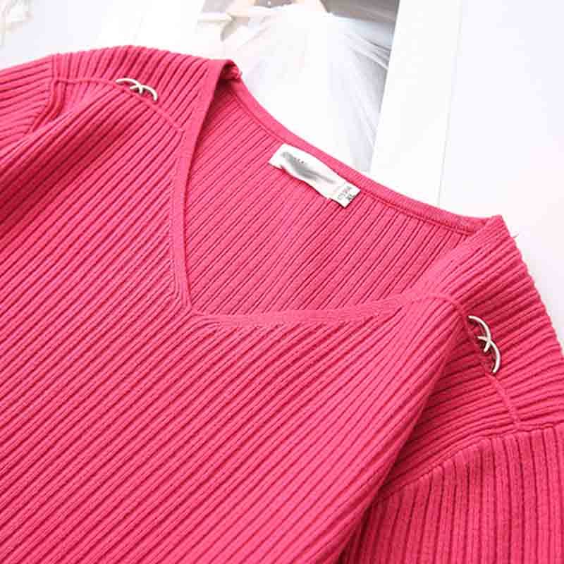 大码女装打底衫2025年秋装v领毛衣女内搭洋气漂亮针织衫胖mm小衫,淘宝优惠券,粉丝福利购,淘宝优惠卷