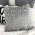 Đệm màu rắn in gối gió Bắc Âu màu đỏ với ghế sofa lông trang trí nhà gối với lõi - Trở lại đệm / Bolsters bộ chăn gối ngủ văn phòng giá rẻ Trở lại đệm / Bolsters