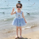 ເດັກຍິງ Elsa Princess Style Swimsuit 2026 ແບບໃຫມ່
