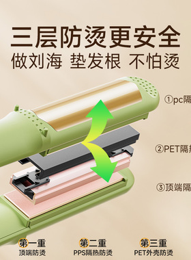 【迷你小夹板】刘海卷直两用宿舍