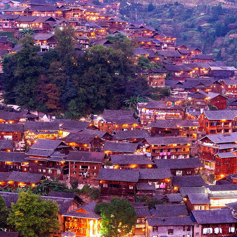 贵州贵阳铜仁旅游4天3晚跟团游西江千户苗寨梵净山镇远古城-图2